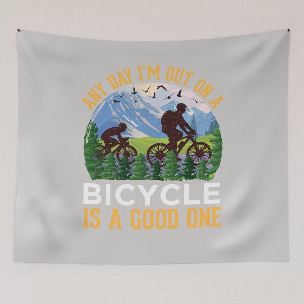 Item preview, Nature bicycle Vintage Bike Nature Cycling cyclist designed and sold by GINIART.