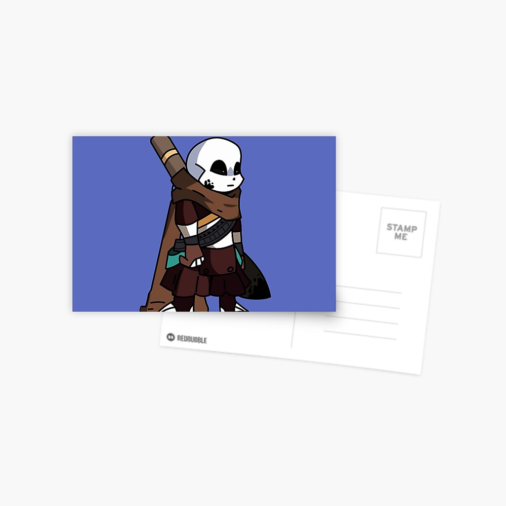 "Ink Sans FnF X-event mod" Postcard by AbrekArt | Redbubble