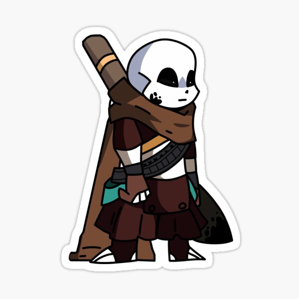 Ink sans, emotions are useless (color) Sticker for Sale by Nova-R