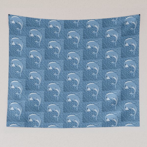 Item preview, New Life Dolphin Jumping In Rippling Water designed and sold by SPF14.