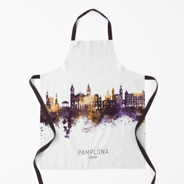 Item preview, Pamplona Spain Skyline designed and sold by ArtPrints.