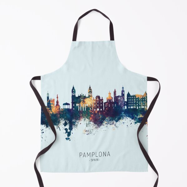 Item preview, Pamplona Spain Skyline designed and sold by ArtPrints.