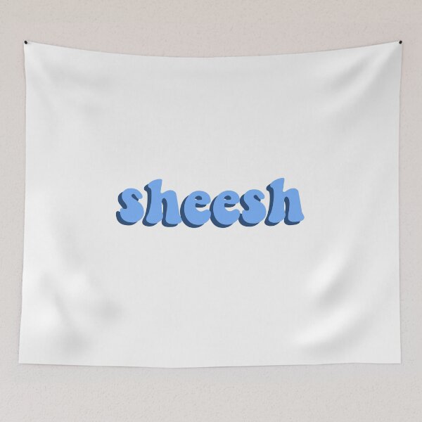 Item preview, sheesh (tiktok trend) blue designed and sold by emcazalet.