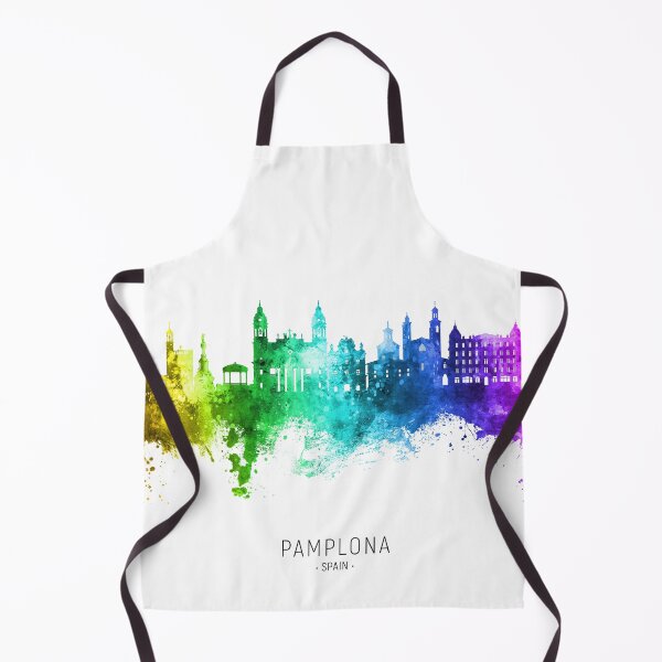 Item preview, Pamplona Spain Skyline designed and sold by ArtPrints.