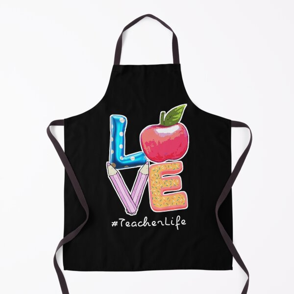 Item preview, love teacher life apple pencil designed and sold by ReichBourne.