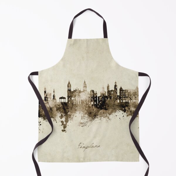 Item preview, Pamplona Spain Skyline designed and sold by ArtPrints.