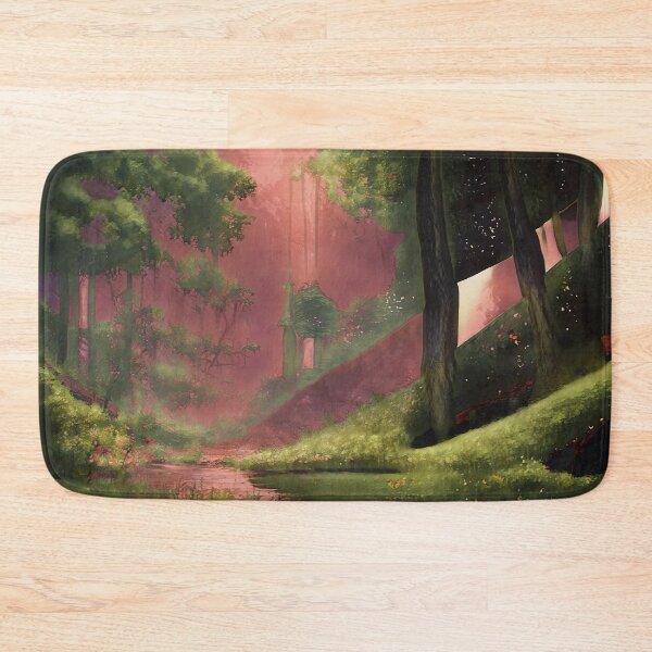 Item preview, Abstract Solarpunk Future Landscape designed and sold by BioDigital-Jazz.