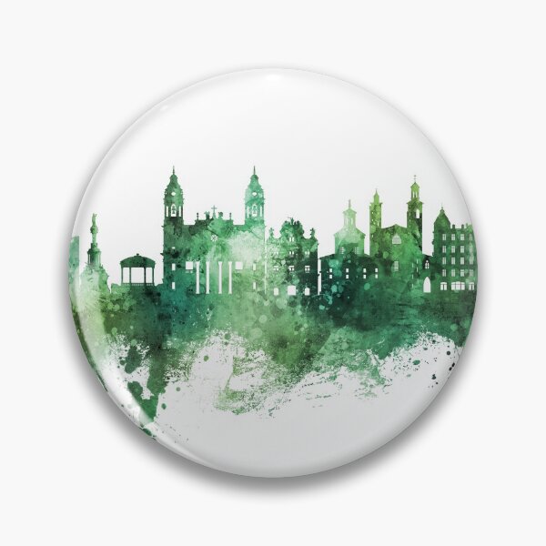 Artikelvorschau, Pamplona Spain Skyline entworfen und verkauft von ArtPrints.