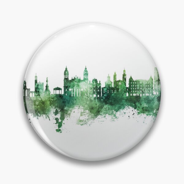 Item preview, Pamplona Spain Skyline designed and sold by ArtPrints.