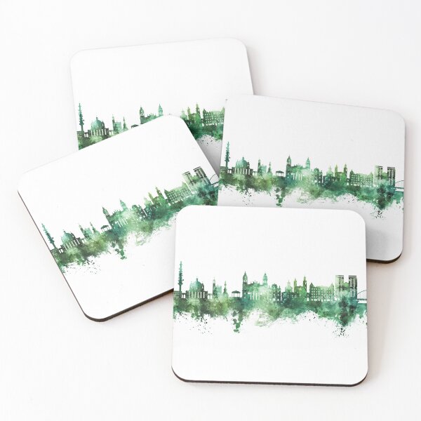 Item preview, Pamplona Spain Skyline designed and sold by ArtPrints.