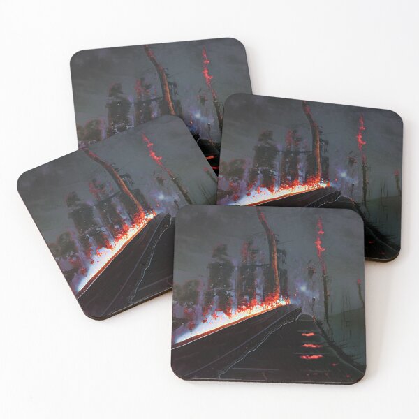 Item preview, Dark Dystopian Future Landscape designed and sold by BioDigital-Jazz.