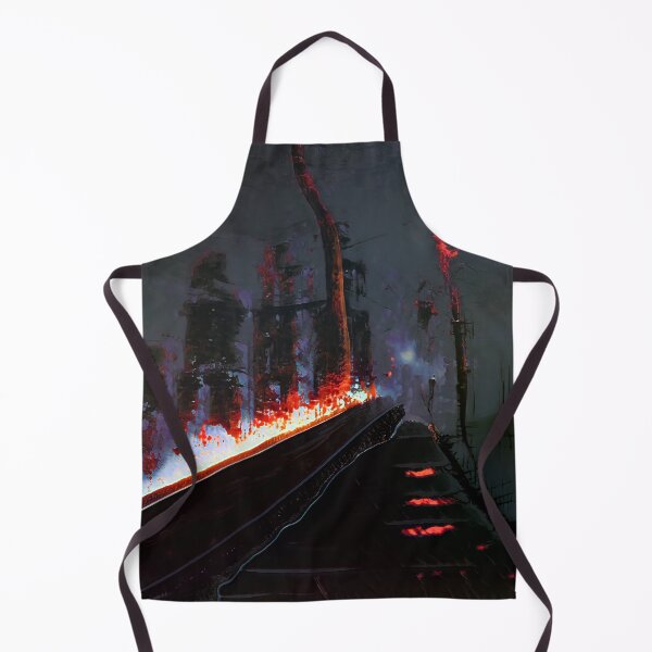 Item preview, Dark Dystopian Future Landscape designed and sold by BioDigital-Jazz.