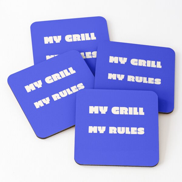 Item preview, My Grill My Rules, cookout design designed and sold by RogerWBDesigns.