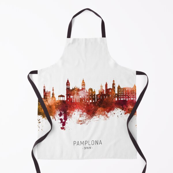 Item preview, Pamplona Spain Skyline designed and sold by ArtPrints.