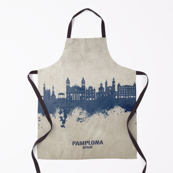 Item preview, Pamplona Spain Skyline designed and sold by ArtPrints.