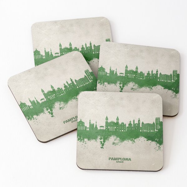 Item preview, Pamplona Spain Skyline designed and sold by ArtPrints.