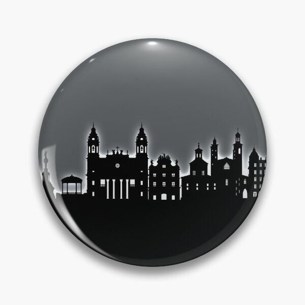 Artikelvorschau, Pamplona Spain Skyline entworfen und verkauft von ArtPrints.