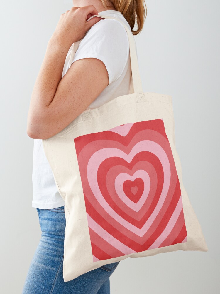  ZTGD Women Tote Bag Y2K Aesthetic Heart Tote Bags for