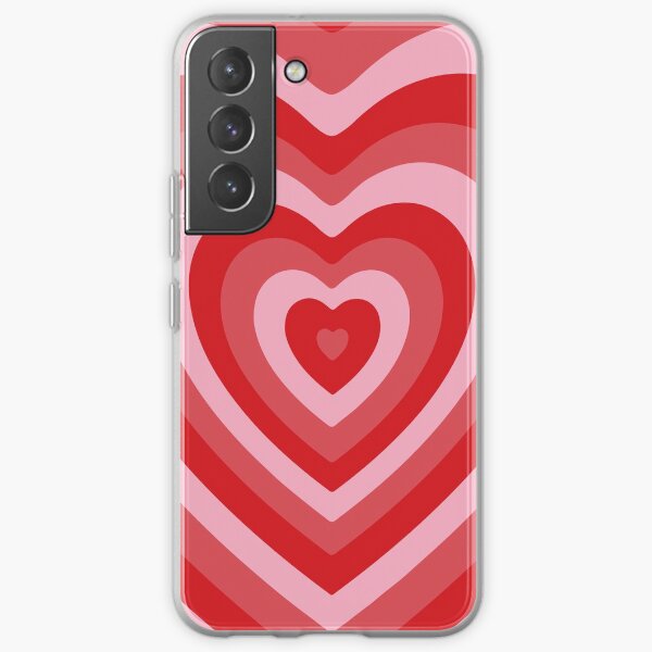 Pink Heart Y2K Aesthetic Samsung Galaxy Soft Case