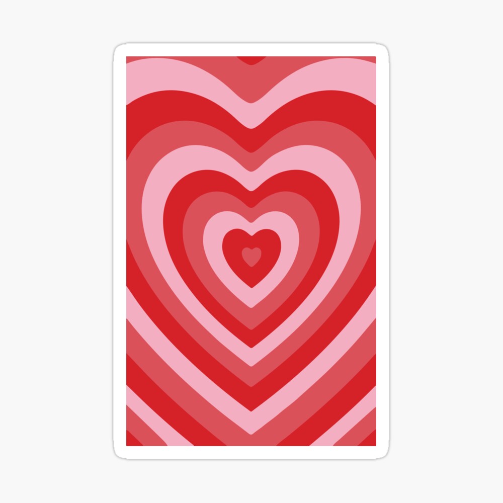  Y2K Hearts For Girls Glossy DebitCredit Card Skin For Small  Chip Readers (Red) : Handmade Products