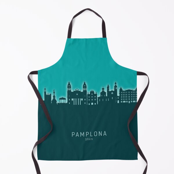 Item preview, Pamplona Spain Skyline designed and sold by ArtPrints.