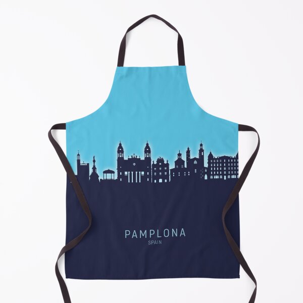 Item preview, Pamplona Spain Skyline designed and sold by ArtPrints.