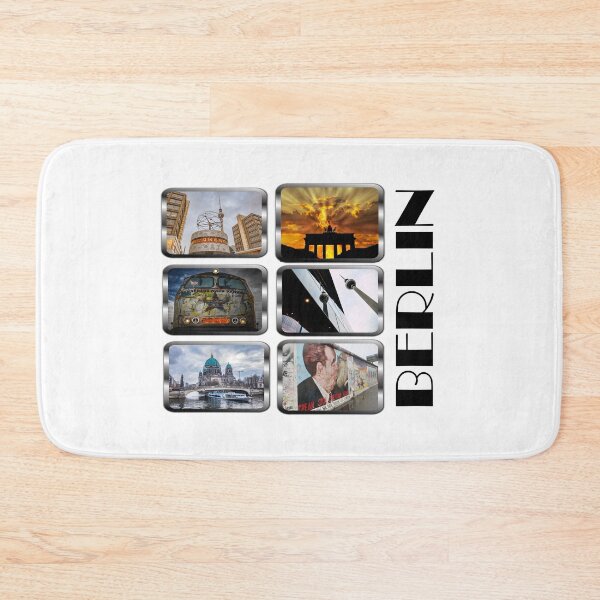 Item preview, Berlin Germany Germany collage skyline designed and sold by BullDesignsShop.