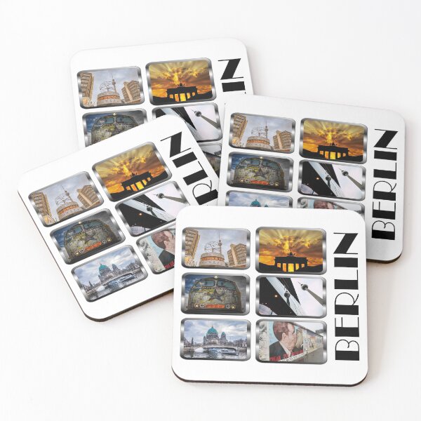 Item preview, Berlin Germany Germany collage skyline designed and sold by BullDesignsShop.