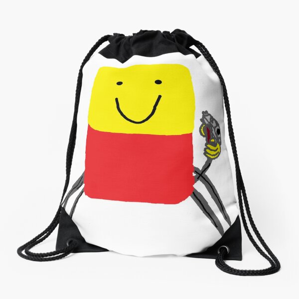 Roblox Gun Drawstring Bags Redbubble - roblox family game night paintball