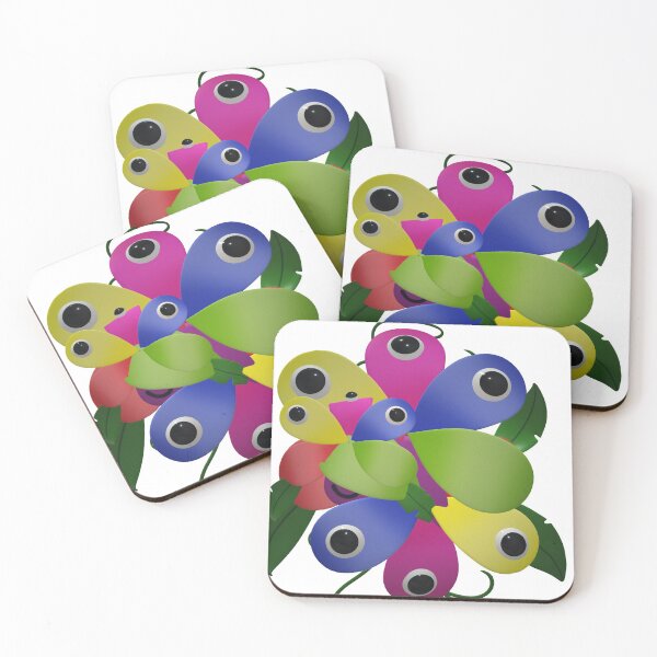 Item preview, Flowers cartoonists with effective  designed and sold by jotcar.