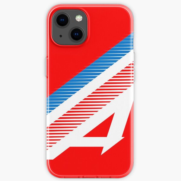 Decoración del equipo Alpine Racing F1 Funda blanda para iPhone