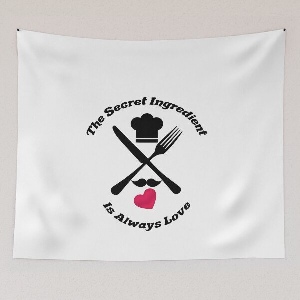 Item preview,  The Secret Ingredient Is Always Love. cooking Quote, funny gifts For friends  designed and sold by DANT-shirts.