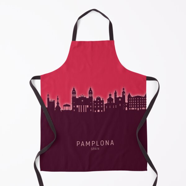 Item preview, Pamplona Spain Skyline designed and sold by ArtPrints.