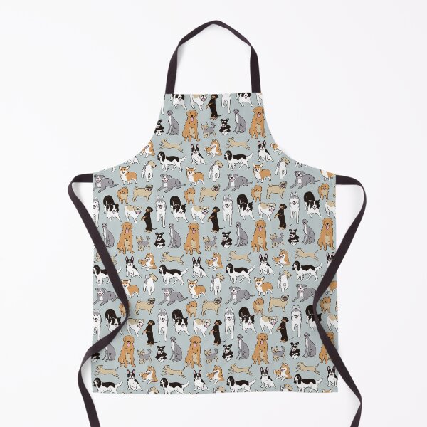 Item preview, Happy Dogs Blue Grey designed and sold by AnaAnaDesign.