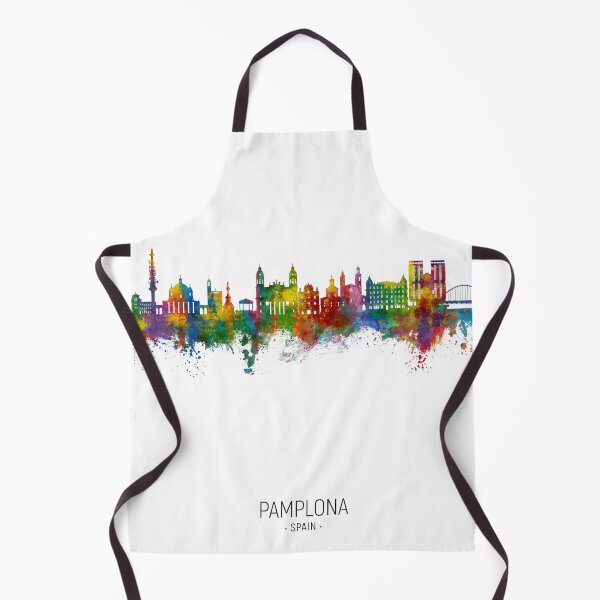 Item preview, Pamplona Spain Skyline designed and sold by ArtPrints.