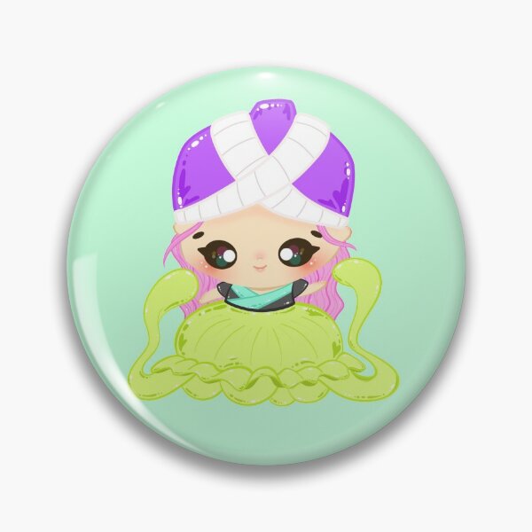 Item preview, Bubbly Kawaii Green Hmong Mermaid Jelly  designed and sold by Venla  Vaj.