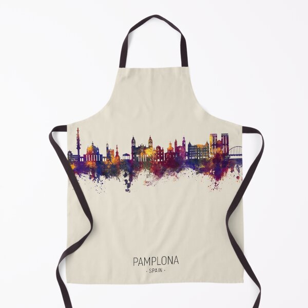 Item preview, Pamplona Spain Skyline designed and sold by ArtPrints.