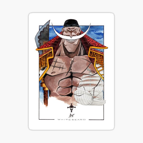WhiteBeard Sticker