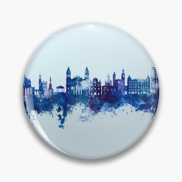 Item preview, Pamplona Spain Skyline designed and sold by ArtPrints.