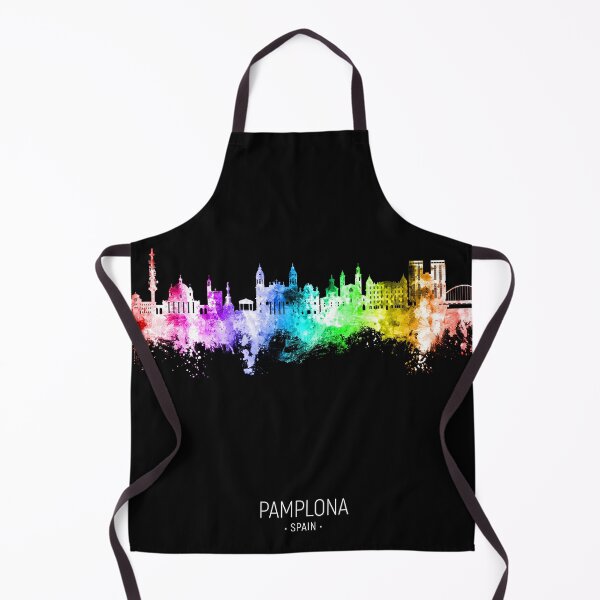 Item preview, Pamplona Spain Skyline designed and sold by ArtPrints.