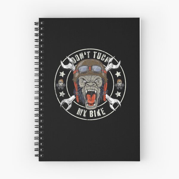 Item preview, Motorcyclist Motorcycle Don't tuch my bike grunge designed and sold by FalkDania.