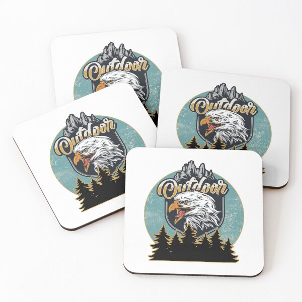Item preview, Outdoor adventure adventure eagle eagle nature designed and sold by BullDesignsShop.