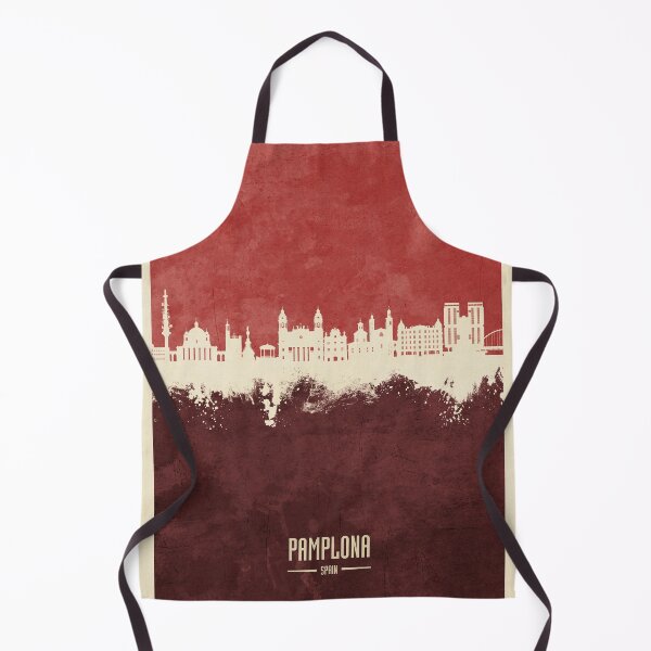 Item preview, Pamplona Spain Skyline designed and sold by ArtPrints.