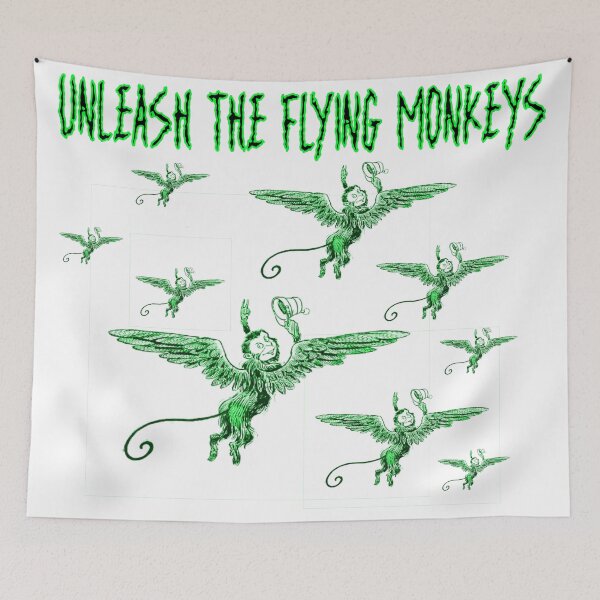 Item preview, flying monkeys vintage oz retro  designed and sold by toastygoat.