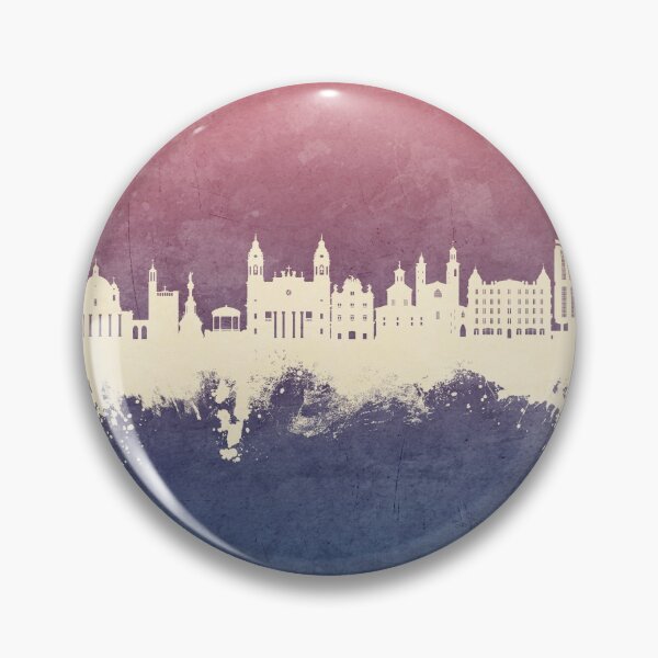 Item preview, Pamplona Spain Skyline designed and sold by ArtPrints.