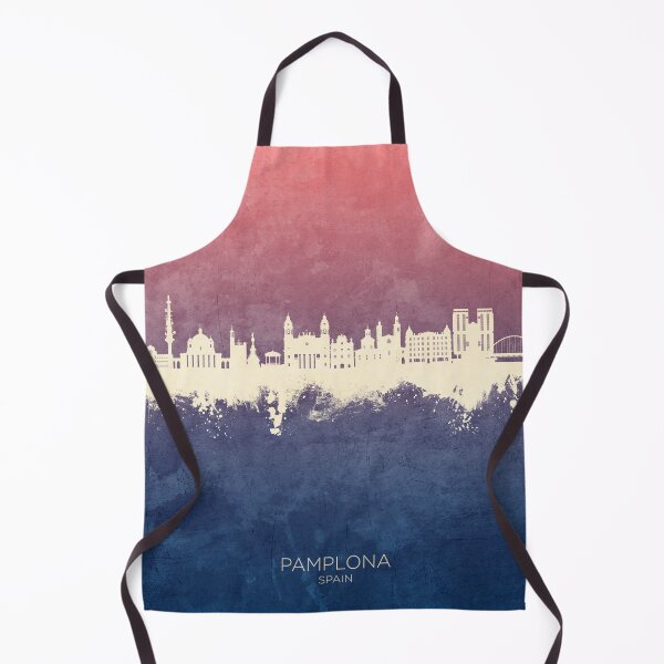 Item preview, Pamplona Spain Skyline designed and sold by ArtPrints.