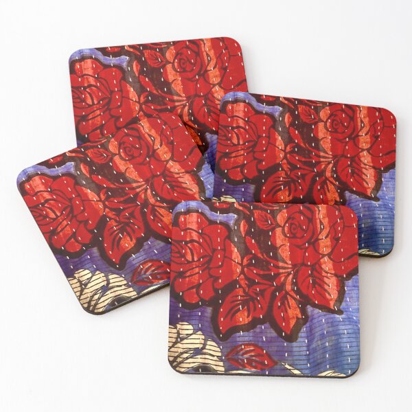 Item preview, Gypsy Kantha Boho Rose designed and sold by Jujupem.