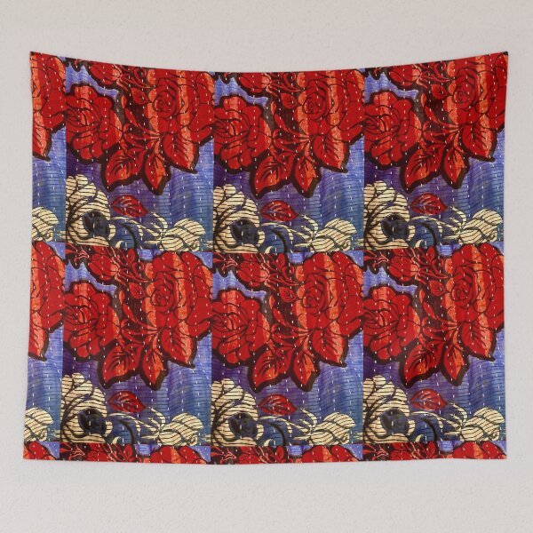 Item preview, Gypsy Kantha Boho Rose designed and sold by Jujupem.