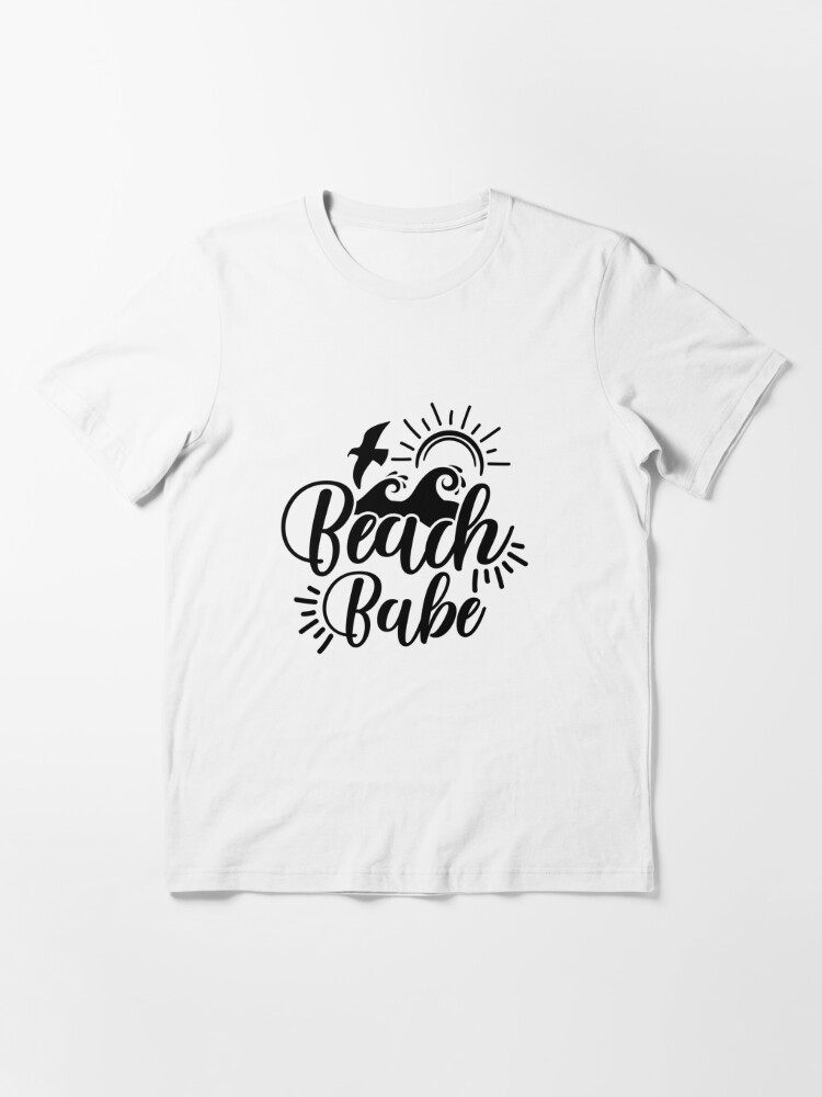 Beach Babe Shirt Black