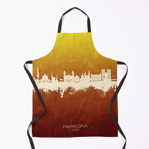 Item preview, Pamplona Spain Skyline designed and sold by ArtPrints.